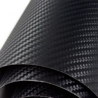Karbonová profesionální 3D folie pro interier/exterier - černá rozměr 76x50cm 