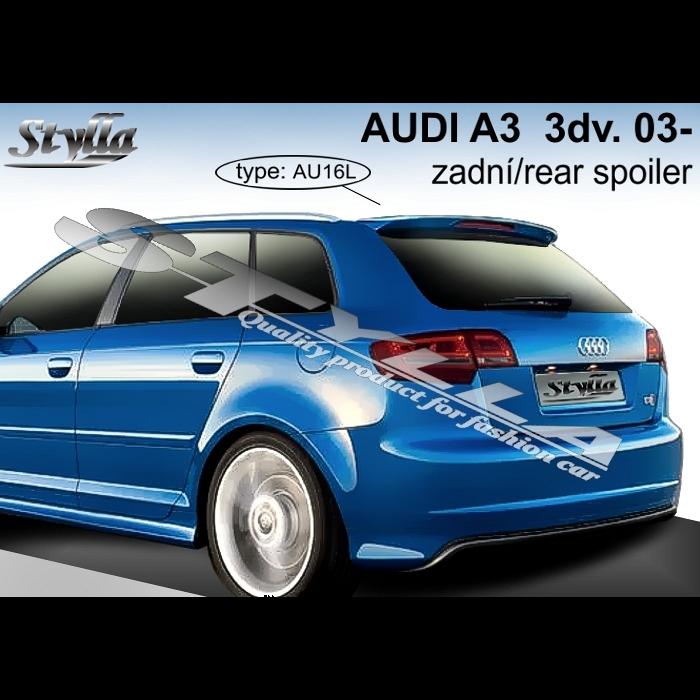 Střešní spoiler AUDI A3 5dv. r.v.04--