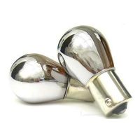 Silver chrom žárovka - blikač, balení 2ks!!! 