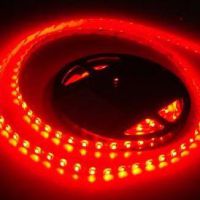 LED diodový pásek 12V nalepovací 30cm, červené světlo 