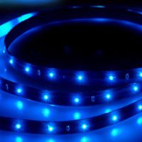 LED diodový pásek 12V nalepovací 30cm, modré světlo 