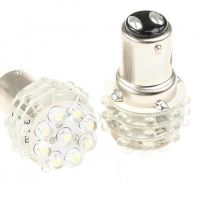 Bílá LED žárovka s paticí BA15D, dvoupólová 21/5W, 36LED, 1ks 