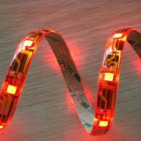 LED diodový pásek 12V, LED 3528, červené světlo, délka 5 metrů 