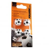 Čepičky ventilků Foliatec - fotbalové míče 